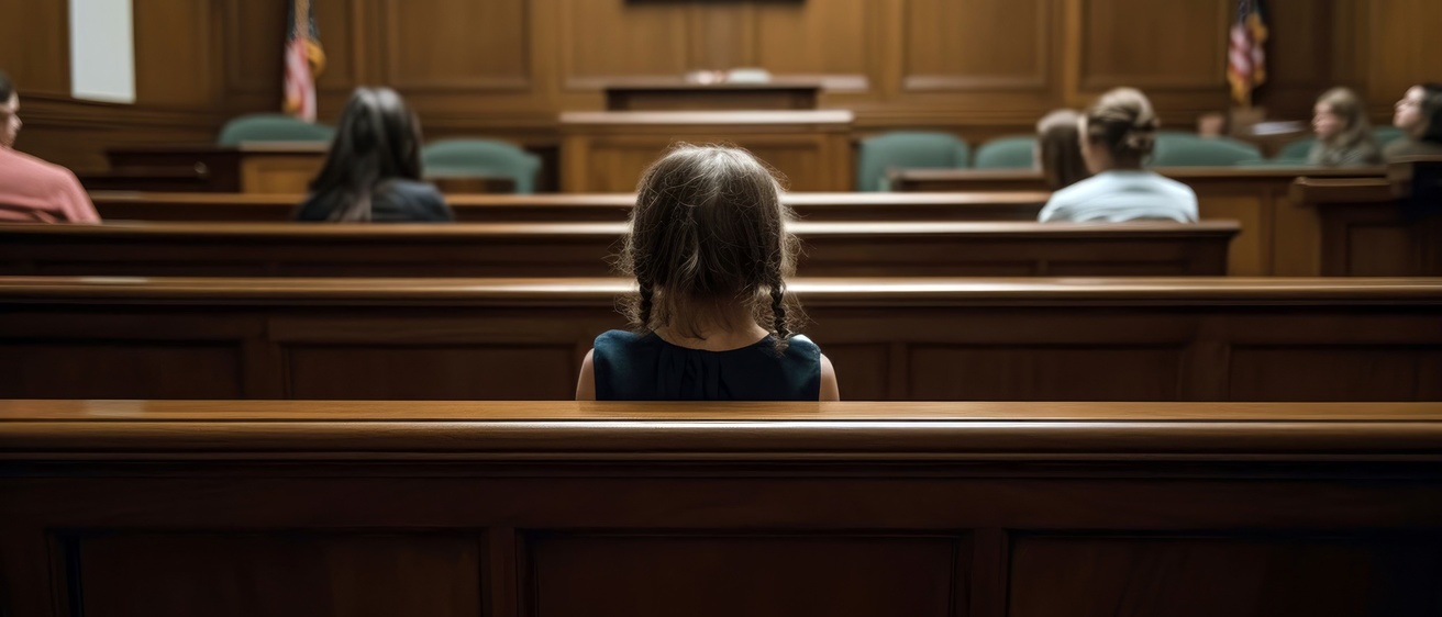 child in court