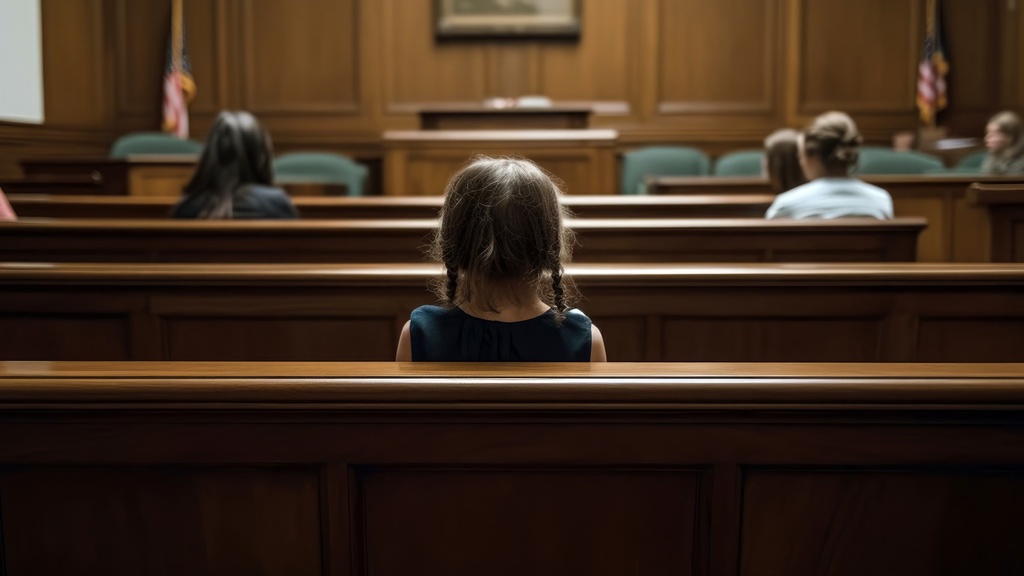 child in court